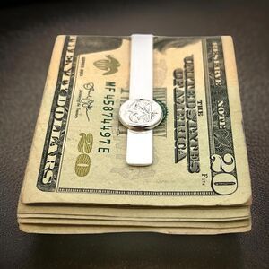 Georg Jensen Estate Money Clip Tie Clip Silver GJ32